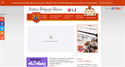 Desktop Screenshot of anticadolceriarizza.it